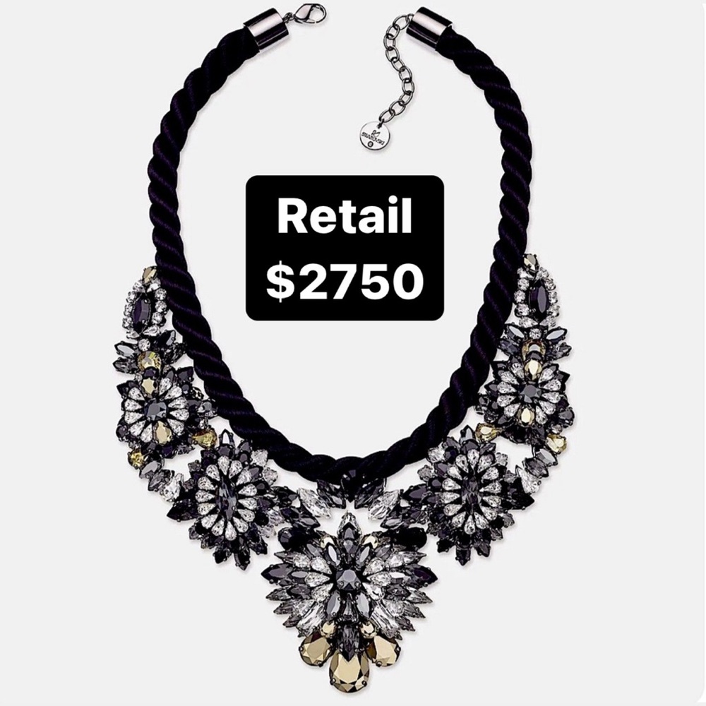SWAROVSKI NECKLACE😱💎SHOUROUK💎😱| LIMITED EDITION | DESIGNER ART! NEVER WORN!